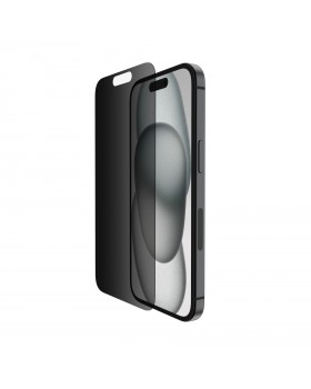 Belkin ScreenForce TemperedGlass Privacy - Szkło ochronne prywatyzujące na iPhone 15/14Pro